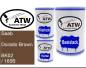 Preview: Saab, Dorado Brown, BK02 / 165B: 500ml Lackdose + 500ml Klarlack + 250ml Härter - Set, von ATW Autoteile West.